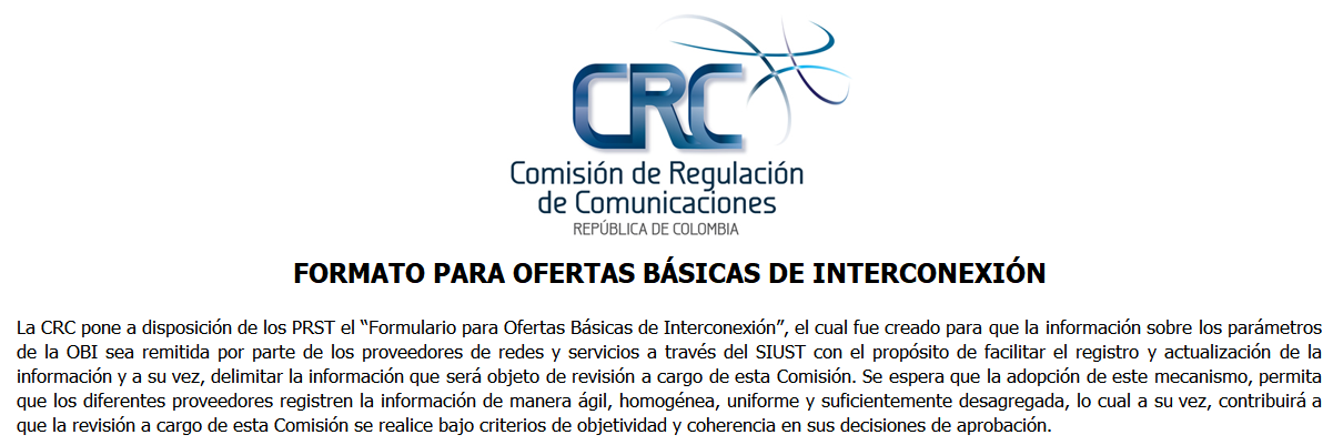 Costatel y la CRC Comision de Regulación de Comunicaciones
